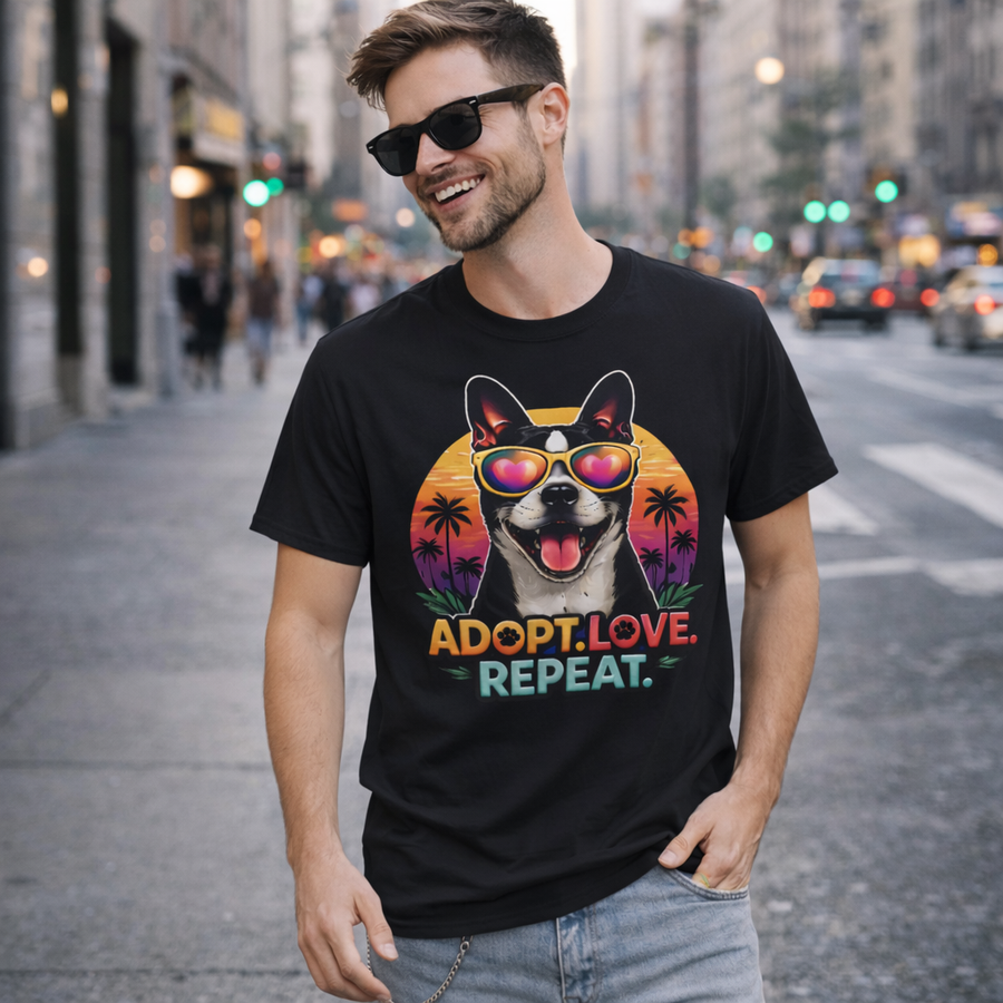 Adopt Love Repeat™ — Signature Tee