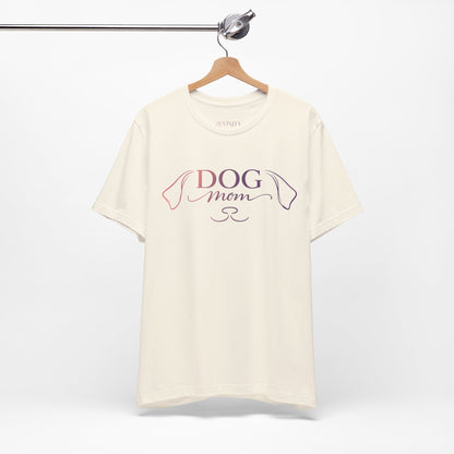 Dog Mom | Minimal Line Essential Tee
