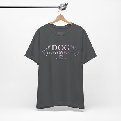 Dog Mom | Minimal Line Essential Tee