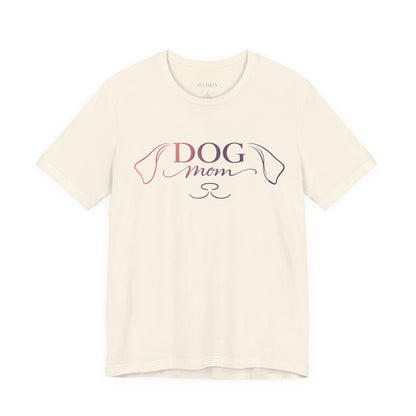 Dog Mom | Minimal Line Essential Tee