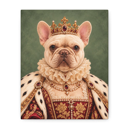 The Queen of the House — Custom Portrait Canvas