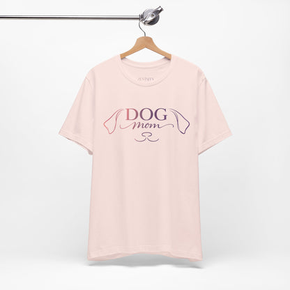 Dog Mom | Minimal Line Essential Tee