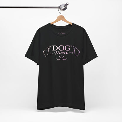 Dog Mom | Minimal Line Essential Tee