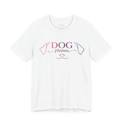 Dog Mom | Minimal Line Essential Tee