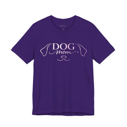 Dog Mom | Minimal Line Essential Tee