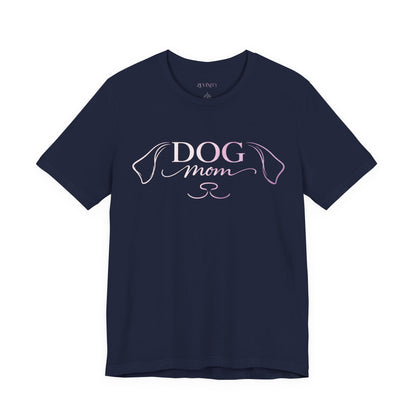 Dog Mom | Minimal Line Essential Tee