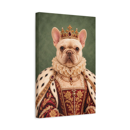 The Queen of the House — Custom Portrait Canvas