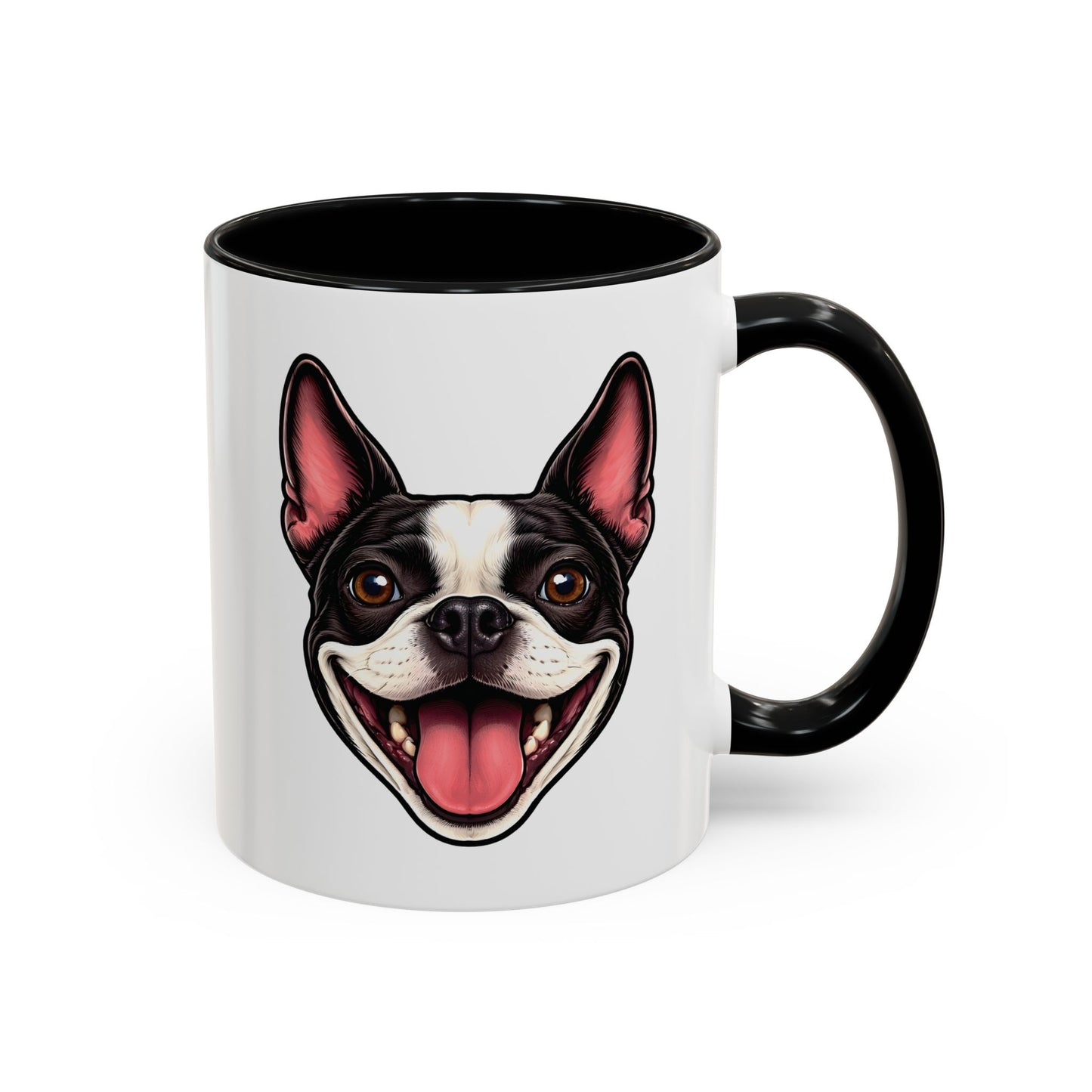 Wink & Smile Mug – Boston Terrier