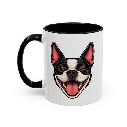 Wink & Smile Mug – Boston Terrier