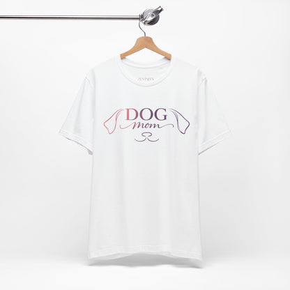 Dog Mom | Minimal Line Essential Tee