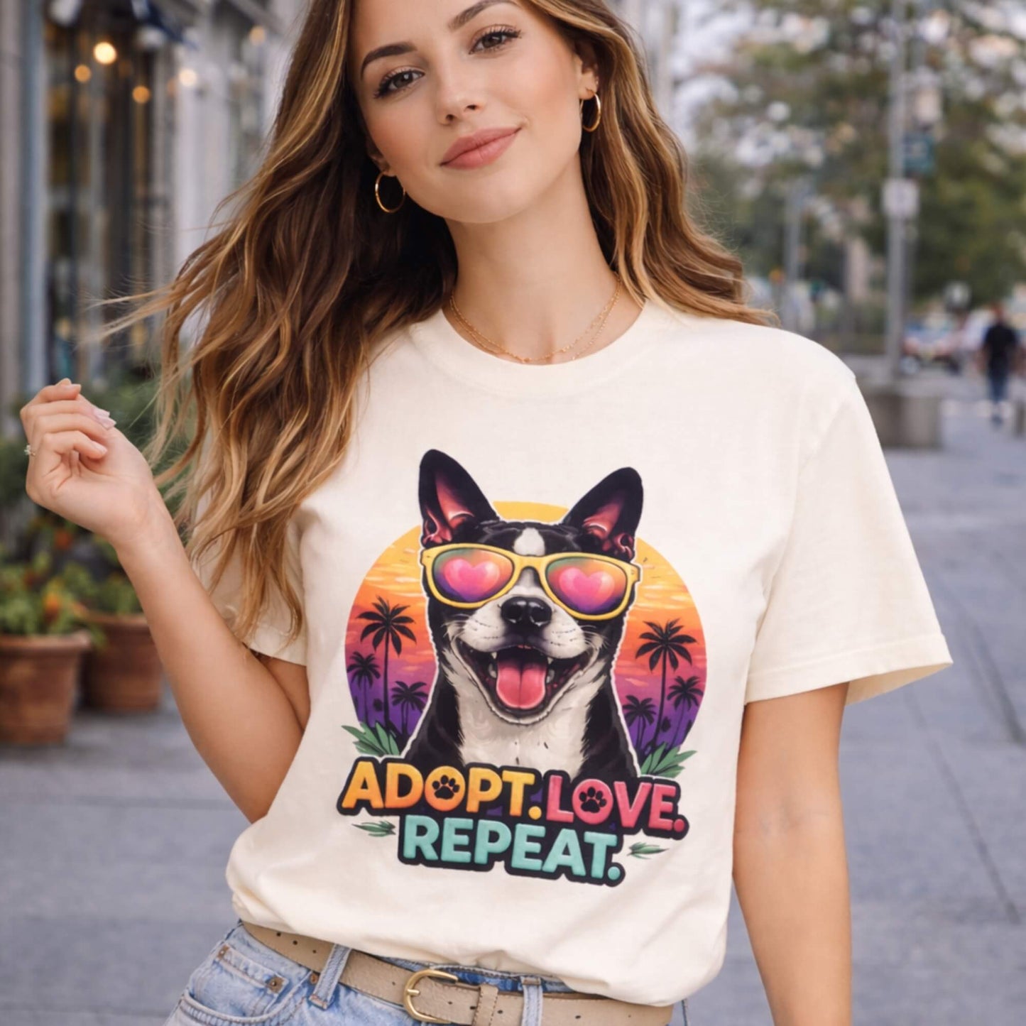 Adopt Love Repeat™ — Signature Tee