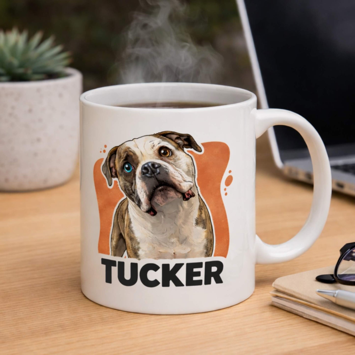 Your Dog, Your Mug — Custom Sticker Design