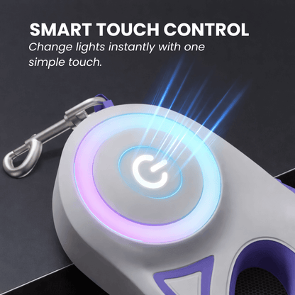 LED Retractable Dog Leash