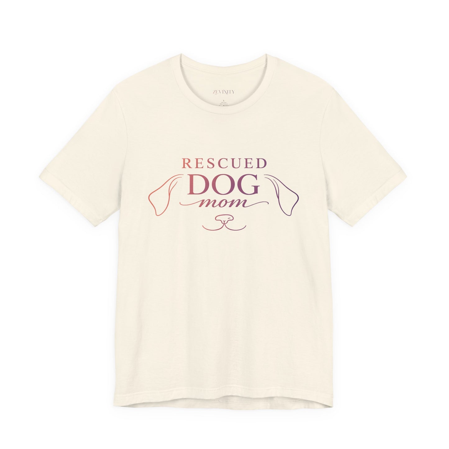 Rescued Dog Mom™ — Essential Tee
